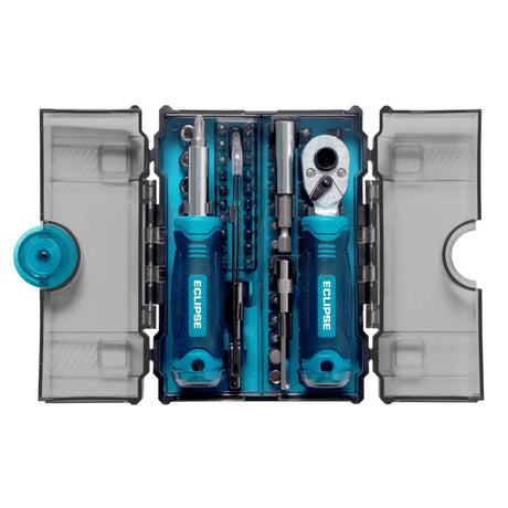 Eclipse Tools 78 Piece Mini Socket and Insert Bit Set - Fast shipping