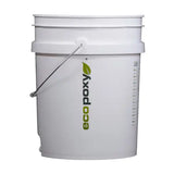 EcoPoxy 19L Resin Pour Pail - White - Elevate your project workflow with the innovative Pail.. revolutionary handle