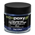 Ecopoxy 22g Polyester Colour Glitter - Blue - Epoxy Resin Pigments Glitters are precisely cut from premium