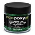 Ecopoxy 22g Polyester Colour Glitter - Green - Epoxy Resin Pigments Glitters are precisely cut from premium