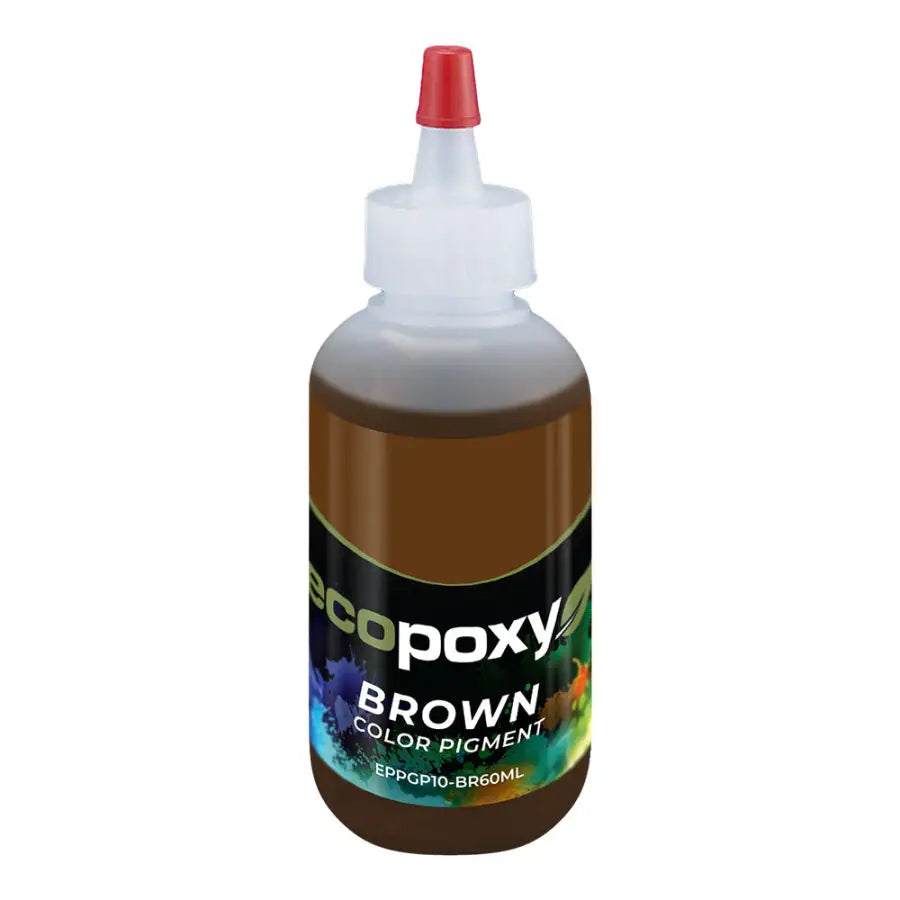 EcoPoxy 60ml Brown Colour Pigment - Epoxy Resin Pigments - Fast shipping