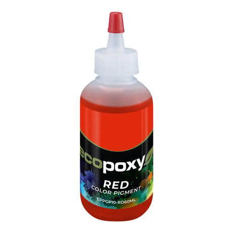 EcoPoxy 60ml Red Colour Pigment - Epoxy Resin Pigments - Fast shipping