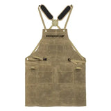 EcoPoxy Canvas Apron - Durable for Woodworkers & Artists The professional-grade is made from, hardwearing waxed