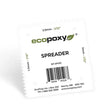 EcoPoxy V-Notched Spreader - Epoxy Resin Accessories Ensure a Consistent Coating Thickness Every Time.