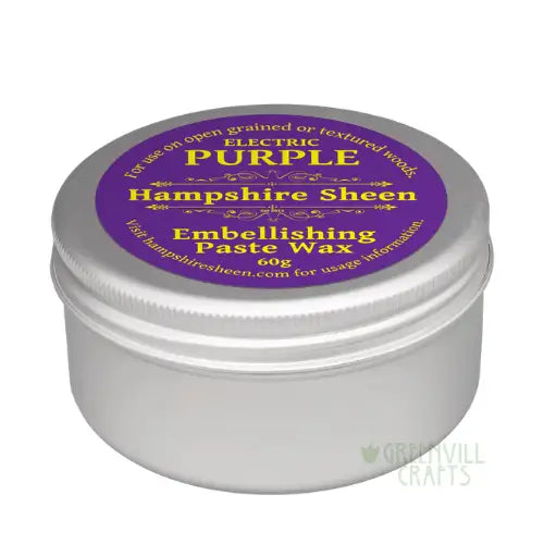 Embellishing Wax - Electric Purple - 60g - Hampshire Sheen - Fast shipping