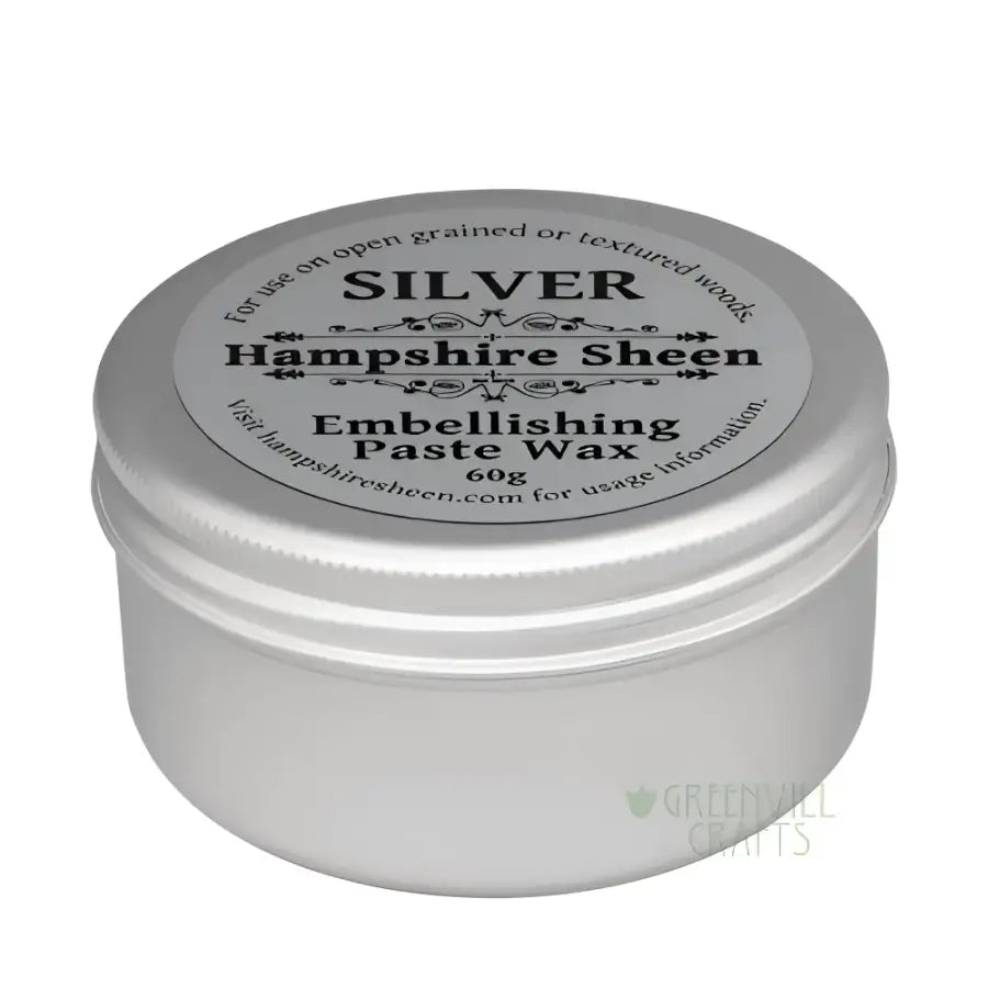 Embellishing Wax - Silver - 60g - Hampshire Sheen - Fast shipping