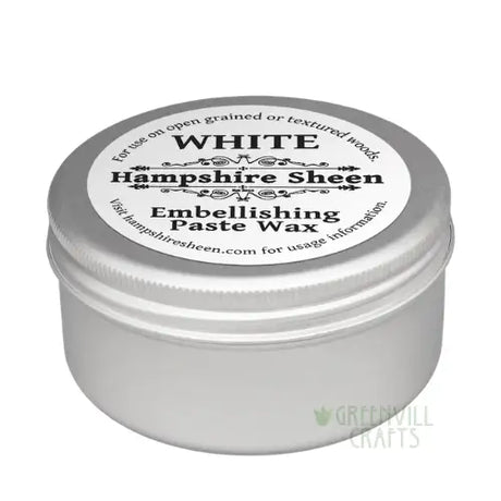 Embellishing Wax - White - 60g - Hampshire Sheen - Fast shipping