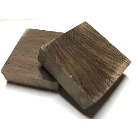 English Walnut Ring Blanks - Wood Size approx 50mm x 15mm - More than large enough for all sizes of ring cores. The 2