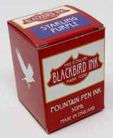 Starling Purple Fountain Pen Ink Blackbird Ink
