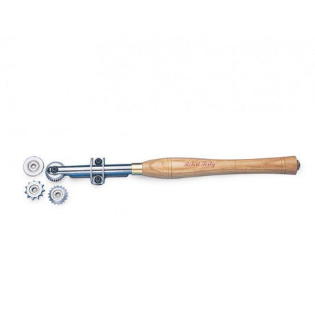 Robert Sorby Spiralling & Texturing Tool System with 4 cutters - Woodturning Tools - Fast shipping