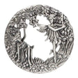 Fairies - Decorative Pewter Lid (Potpourri) - Rose design decorative pewter lid The perforated lids are often used