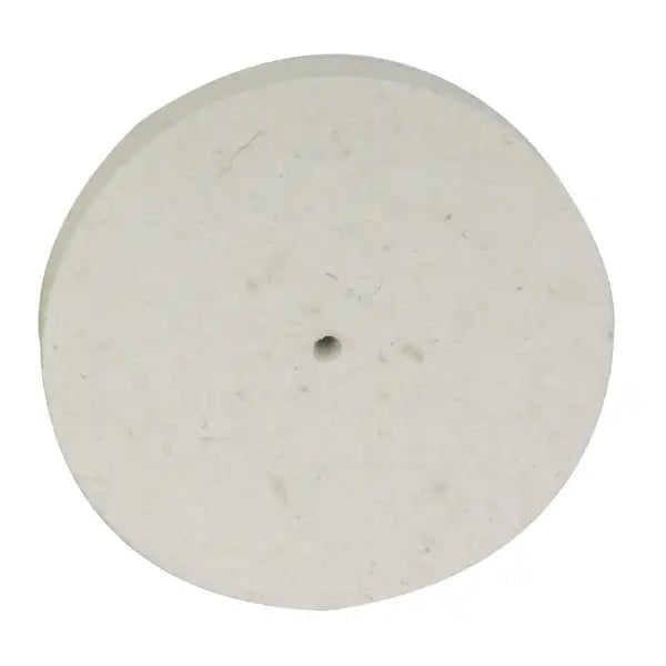 FELT CLOTH POLISHING DISC 100MM DIA X 15MM 28004 - This is designed for the Proxxon PM 100 machine, offering a firmer
