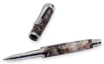 Aston Rollerball Pen Kit - Chrome - Rollerball Pen Kits - Fast shipping