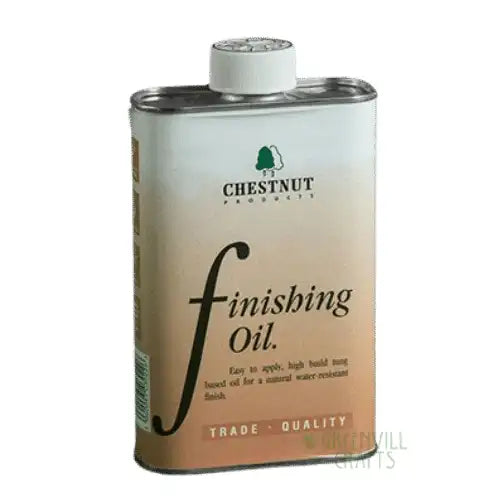 Finishing Oil (Danish Oil) - 500ml - Chestnut Products - Lacquer / Oils Tung oil based hard wearing finish suitable