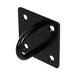 Fixman Chain Plate Black Ring 50mm x - Corrosion-resistant and weatherproof. Internal or external use.