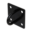 Fixman Chain Plate Black Ring 50mm x - Corrosion-resistant and weatherproof. Internal or external use.