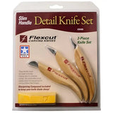 Flexcut Detail Knife Set - Carving Tools have put together the perfect package to get you started in with knives.