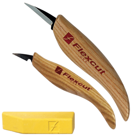 Flexcut Whittler’s Kit - KN300 - Carving Tools - Fast shipping