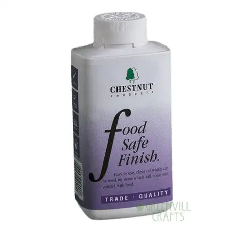 Food Safe Finish 500ml - Chestnut Products - Finishing Clear oil finish for any items that come into contact with food.