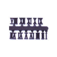 Full Roman Numerals - Black - Clock Making - Project Kit roman numerals in a black finish.
