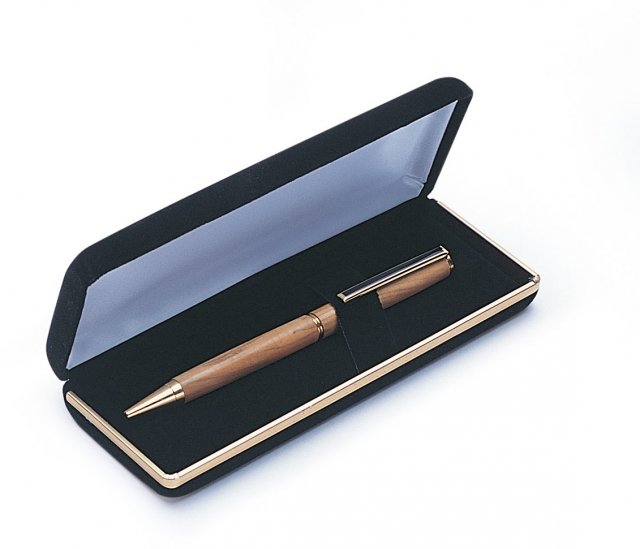 Black Velvet Pen Box Greenvill Crafts