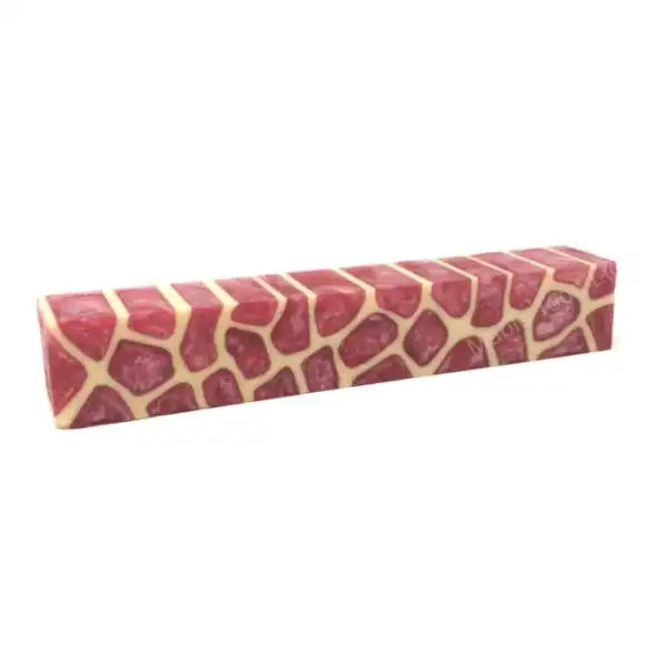 Giraffe & Zebra Pen Blanks - The pen blanks are made with quality 100% Alumilite Resin by KD Creative Woodworks in USA