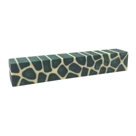 Giraffe & Zebra Pen Blanks - Emerald Green - Fast shipping