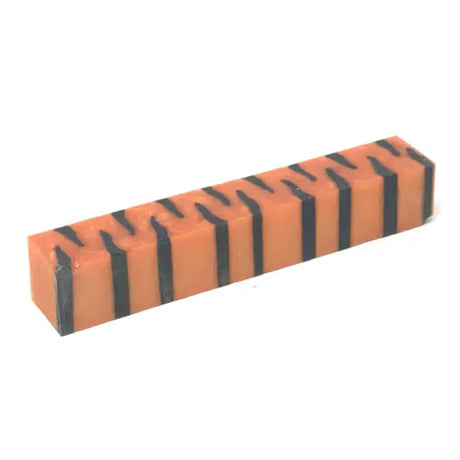 Giraffe & Zebra Pen Blanks - Pearl Tiger - The pen blanks are made with quality 100% Alumilite Resin by KD Creative