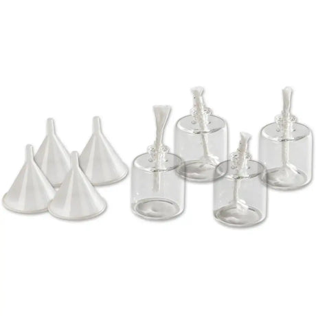 Glass Oil Lights (Set of 4) - Project Kit - Fast shipping