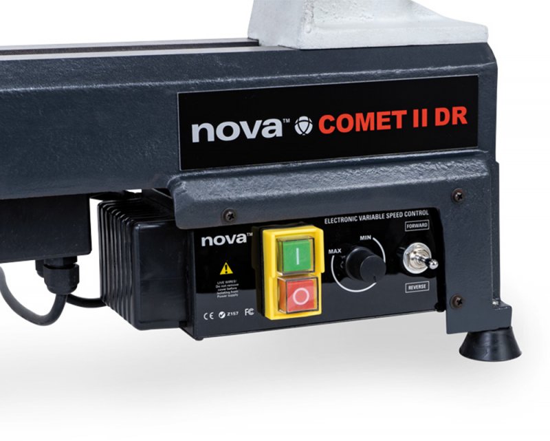 NOVA Comet II DR Lathe with G3 Chuck - Lathe - Fast shipping