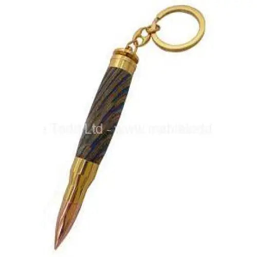 Gold bullet keyring kits - 5 Pack with bushings - Key ring - Fast shipping