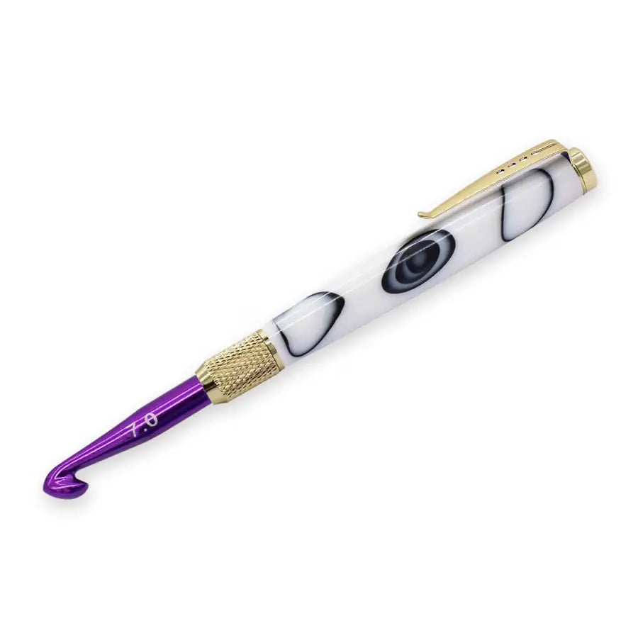 Gold & Colour Crochet Hook Kit (Knurled) Project Fast shipping