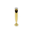 Gold pen holder (12mm) - making accessories - Fast shipping