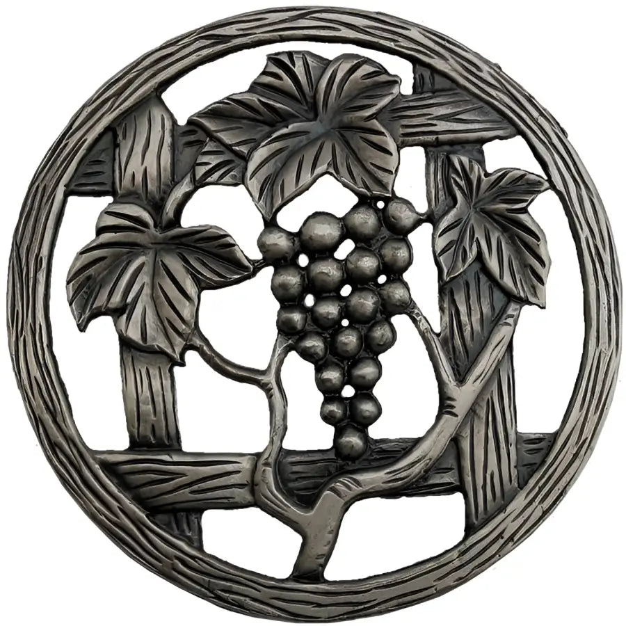 Grapevine - Decorative Pewter Lid (Potpourri) - Fast shipping
