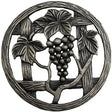 Grapevine - Decorative Pewter Lid (Potpourri) - Grapevine design decorative pewter lid The perforated lids are often