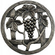Grapevine - Decorative Pewter Lid (Potpourri) - Fast shipping