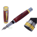 Hawaiian Love Fountain Pen Kits - Chrome & Gold - Turning - Fast shipping