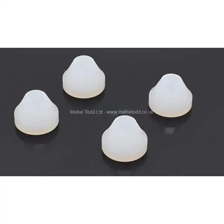 HDPE Non-stick Finishing Bushings - Set of 4 They are used in place the metal pen bushings for applying finish