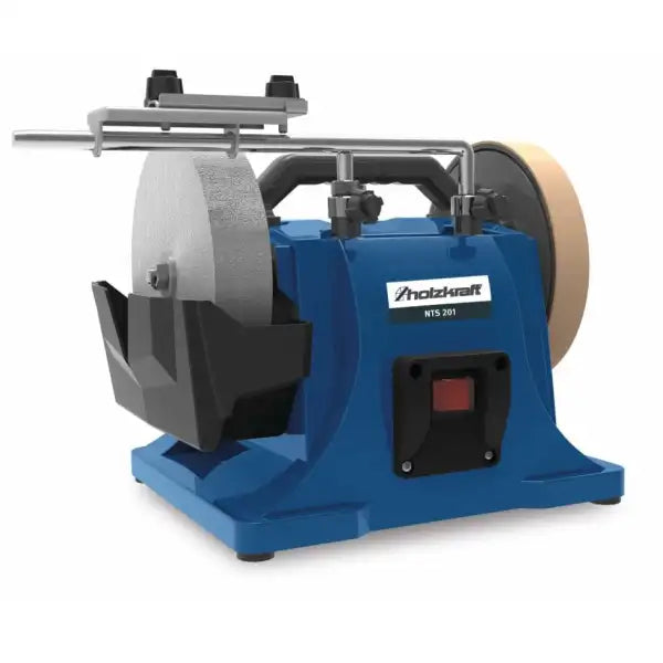 Holzkraft NTS 201 Wet Stone Sharpener - Sharpening System Grinding wheel can be switched between clockwise