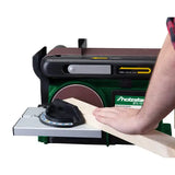 Holzstar BTS 151 100 x 150mm Belt & Disc sander Set - Sanders Includes mitre guide and 3 extra sanding belts discs (80