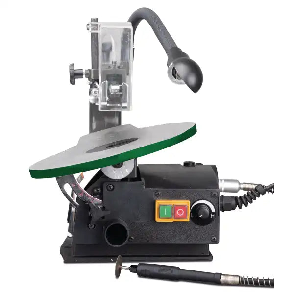 Holzstar DKS 504 VARIO-P1 Variable speed scroll saw 230V (INC TOOLKIT) - Scroll 550-1600 spm + 52mm max depth of cut