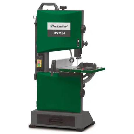 Holzstar HBS 231-1 Band saw - Saws 90mm max depth of cut + mitre gauge + LED light + rigid fence stop + 300W 230v motor