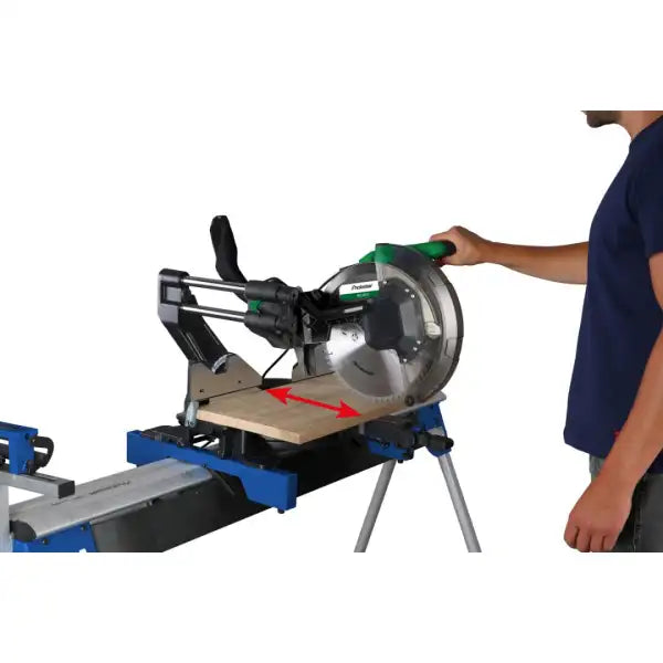 Holzstar KGZ 305 EI 305mm Double bevel sliding crosscut mitre saw + laser - The Holzmann E is a powerful, mobile,