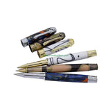 Horse pen kit - Chrome - Rollerball - Pen Kits kits themed with designs. The horseshoes shape is on the tip and cap