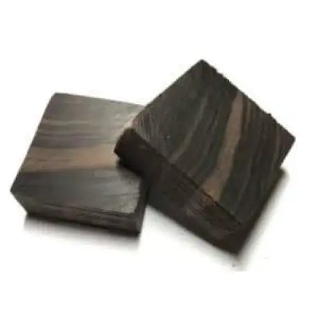 Indian Ebony Wood Ring Blanks - Size approx 40mm x 15mm - More than large enough for all sizes of ring cores.