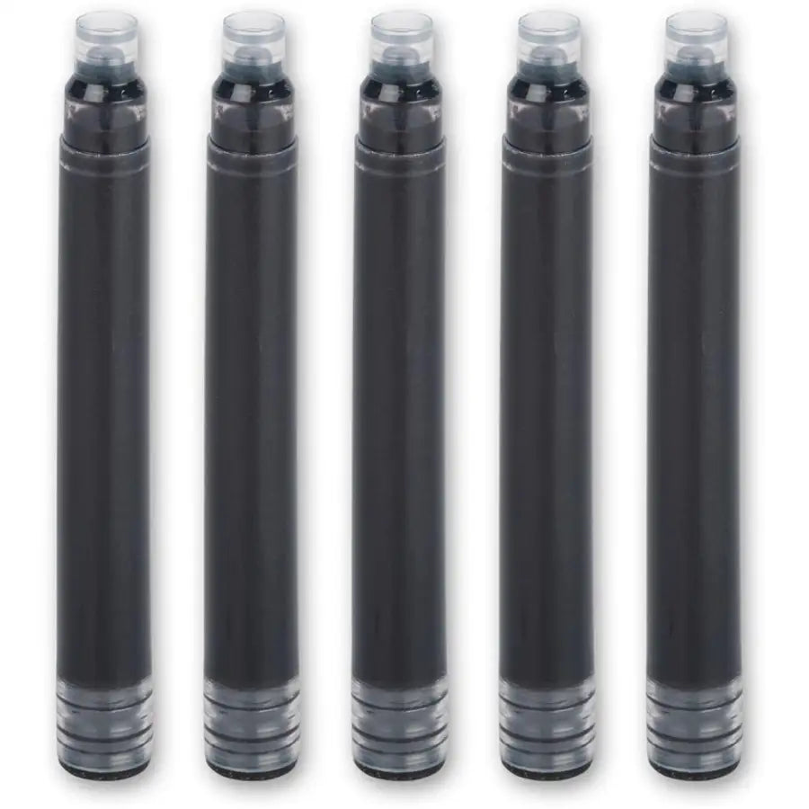 Ink Cartridges for Empress Fountain Pens - Black (Pkt 5) - Pen Refills - Fast shipping