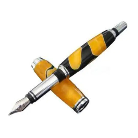 Jr Gent Fountain Pen Kit (upgraded version) - Chrome - Gentleman Kits - Fast shipping