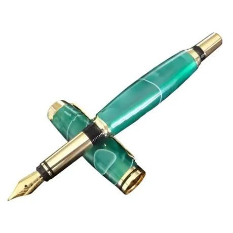 Jr Gent Fountain Pen Kit (upgraded version) - Gold - Gentleman Kits This is the upgraded version of (Jr Gent) pen kit