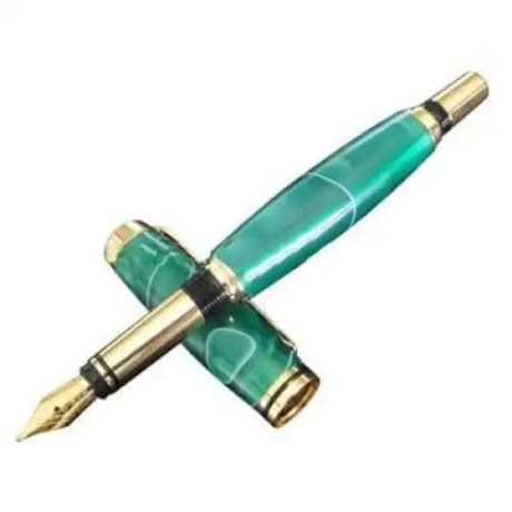 Jr Gent Fountain Pen Kit (upgraded version) - Gold - Gentleman Kits This is the upgraded version of (Jr Gent) pen kit
