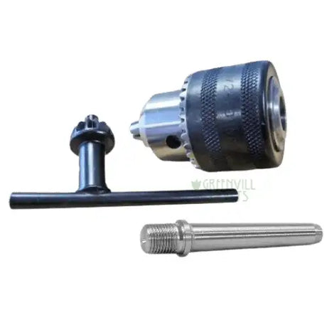 Keyed Chuck & Mandrel 1MT - Chucks screws into the chuck and then inserted your lathe.
